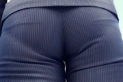 生尻よりエッチ…パンツスーツのお尻エロ画像