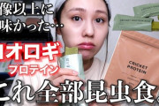 コオロギプロテインが人気、ホエイプロテインは女性ホルモンの影響で闘争心がなくなりホモになるため