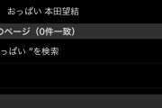 日本人のGoogle検索「おっぱい」の第二キーワード、ガチで終わる