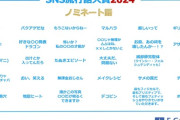 【悲報】SNS流行語大賞、ついに本家の流行語大賞を超えるｗｗｗｗ