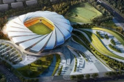 【画像】中国で建設中のサッカースタジアムが凄すぎると話題に