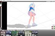 【悲報】MMDを始めようと思った俺氏、ブルアカのアロナのパンツを覗くことが精一杯ｗｗｗｗｗｗｗｗｗｗ