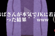 【画像】ババアが本気でJKに若返ったみた結果ｗｗｗｗｗｗｗｗｗｗｗｗｗｗ