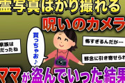 泥ママにカメラを盗まれ、ほっとした私。実はそれは、心霊写真ばかり撮れる呪いのカメラで…【2chスカッとスレ・ゆっくり解説】
