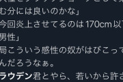 【悲報】トラウデン弟「怒ってるのは170未満のチビだけ、人権はブラックジョーク」