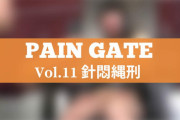 PAIN GATE Vol.11「針悶縄刑」作品レビュー。股裂き＆針刺し拷問で流血しまくり！