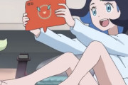 【画像】ポケモンアニメ主人公のリコちゃん、脚がエッチすぎる