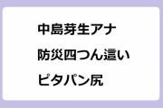 中島芽生アナ｜夜の地震体験！頭隠して尻隠さずの防災四つん這いピタパン尻