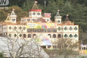 床抜け6人重軽傷　兵庫の遊園地事故で現場検証(2021年10月11日)