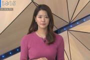 【画像】樺島彩アナのニットおっぱいエッチエチｗｗｗ(TBSニュースバード)