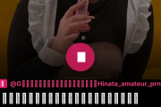 Gカップむっちりぽっちゃり女子の日常（Hinata_amateur_prno）の裏垢動画・メイド服でディルドフェラ！顔出し版はファンサイト