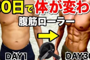 腹筋ローラー(膝コロ)ってもしかして腹筋以外にも効く...！？