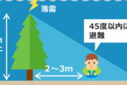 【動画】木に雷が落ちて雨宿りしてた人たちが死亡