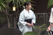 【素人】老舗旅館の女将、二羽さん。着物姿の彼女を拘束して意のままにハメ続けたい同士を募りヤってきました