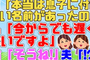 【2ch面白スレ】私「夫君が娘にｷﾗｷﾗﾈｰﾑを付けようとするんです」姑「んまあ分かるわああ！私も息子に○○って付けたかったの！」私「…今からでも遅くないですよ」夫「！？」【スカッと DQNﾈｰﾑ】