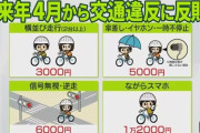 【悲報】自転車の「ながらスマホ」注意され男性の顔面殴り体蹴る 容疑で高校生逮捕「怒鳴られきれた」