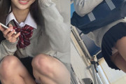 【エロ動画 素人】 太ももの輝きがたまらないミニスカ制服美少女をハメてみた