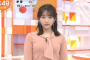 【画像】めざましテレビの藤本万梨乃アナがエッチな体をしていると話題だ