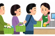 【泣ける】コンビニでレジに長蛇の列…”列の最後のお客さん”がまさかの一言