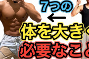 鍛えると体が大きく見える筋肉は尻、太もも、背中でええか？