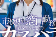 市役所の窓口勤務の青空さんは悪質なカスハラ親父の肉便器です。平凡で真面目な同僚が性処理ペットに成り下がる姿に思わずクズ勃起 青空ひかり