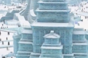 【動画】中国さん、氷で町を建設してしまう…お前らの想像の1.2倍は町