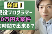 【驚愕】プログラマー、1時間で30万円を稼げる職業だった