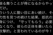 【悲報】仁藤夢乃「女を守る俺！マンは、女性を見下しているチンポ騎士」