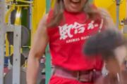 【動画】浜口京子さん、ダンベルガール30kgを笑いながらやってしまうｗｗｗｗｗ