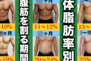 「筋トレとかしなくても痩せれば腹筋は割れる」←これ嘘やんな？ｗｗｗ