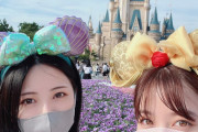 【画像】橋本環奈と浜辺美波がディズニーデート、いや二人ともよ…美少女すぎんだろ！！！w