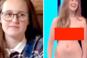 【放送事故】英・全裸マッチング番組に降臨した「陰キャ好き美少女」の脱いだ姿が圧巻