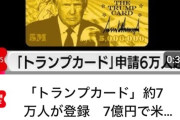 【衝撃】7億円で米国国籍を買える「トランプカード」、49兆円分売れるwwww