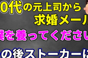 【2ch修羅場スレ】50代の元上司が養ってほしいと求婚メール　その後ストーカー化【ゆっくり解説】
