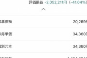 【悲報】ワイの資産運用結果ｗｗｗｗｗｗｗ