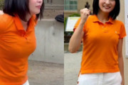 参政党人妻候補の竹本はるか(32)が乳首ビンビン乳揺れラジオ体操