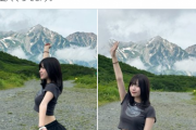 【画像】山を舐めた超絶可愛い女性タレント、炎上してしまうwwwwwwww3万いいねの写真を三野宮鈴が釈明