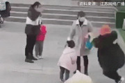 【gif】子持ちマッマ同士の喧嘩、禁じ手を使ってしまう