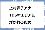 上村彩子アナ　TDS新エリアファンタジースプリングスに浮かれるお尻！ひるおび
