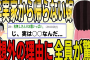 【２ch 非常識スレ】里帰り出産で帰省した嫁が1年間帰ってこない→離婚を突きつけると嫁が告白しだした→予想もしない衝撃の事実に、全員が唖然…【ゆっくり解説】