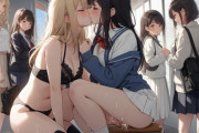 【画像】良い感じの百合エロ絵が出来た