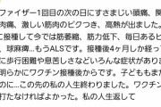【大悲報】ワクチン後遺症、心筋炎だけじゃなかった　激しい筋肉の痙攣や四肢脱力も