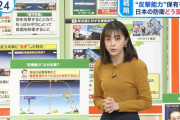 【画像】TBSの若林有子アナ、自慢のDカップを強調してしまう