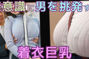 ニット巨乳や着衣パイズリが見れる"無意識に男を挑発する着衣巨乳"のおすすめAV!