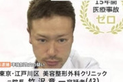 【狂気】全身麻酔かけ性的暴行 PCに患者10人以上のわいせつ動画　江戸川区の美容外科元院長（43）5度目の逮捕