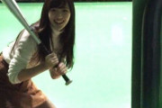 【動画】女さん、バッティングセンターでボールが直撃ｗｗｗ