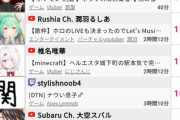 【震撼】日本のライブ配信、"vtuber"に支配されてしまう?