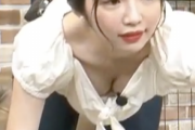【悲報】女子アナさん、もはやわざとだろと言われるぐらいの胸チラをする