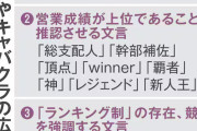 【悲報】ホストクラブさん、肩書が規制された結果No1が「凄い人！！」になってしまう