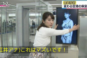 【画像】女子アナが保安検査で下着を晒される